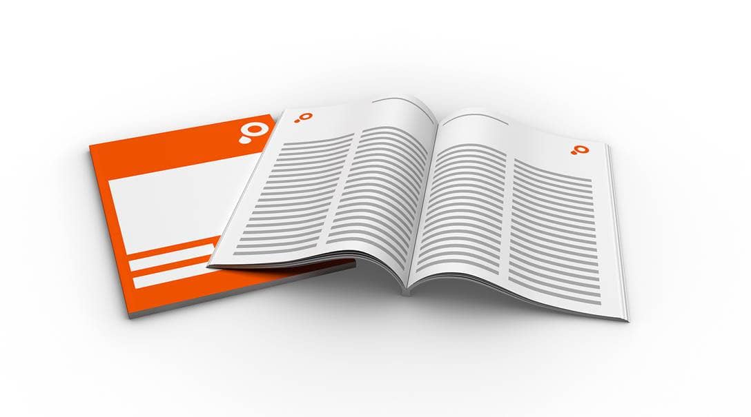 Produktbild Broschüren mit Klebebindung