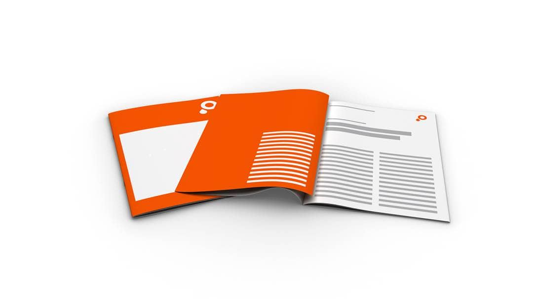 Produktbild Broschüren mit Klammerheftung