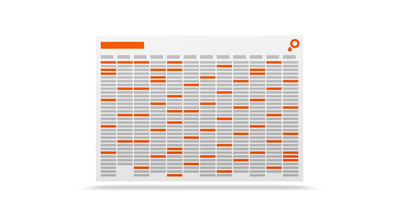 Produktbild Jahreskalender