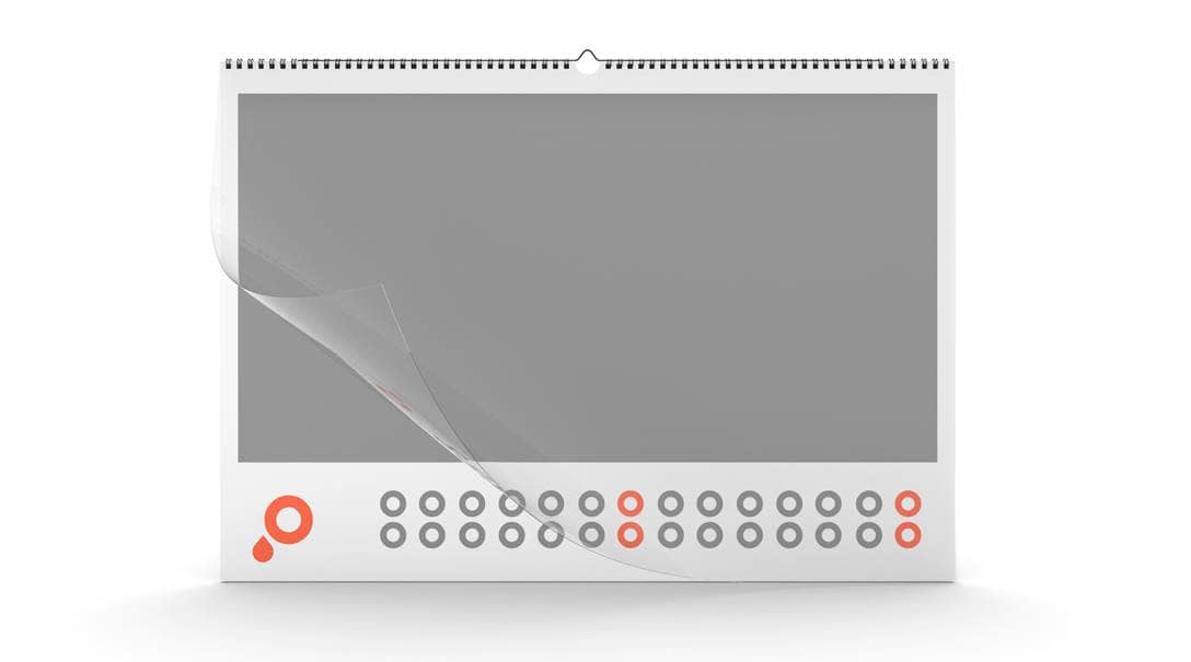 Produktbild Wandkalender foil