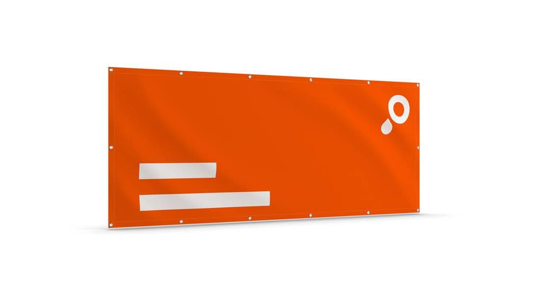 Stoffbanner Polyestergewebe