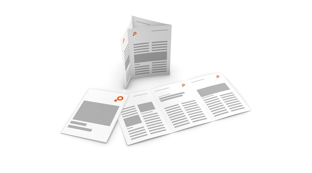 Produktbild Folder Wickelfalz 6 seitig hoch