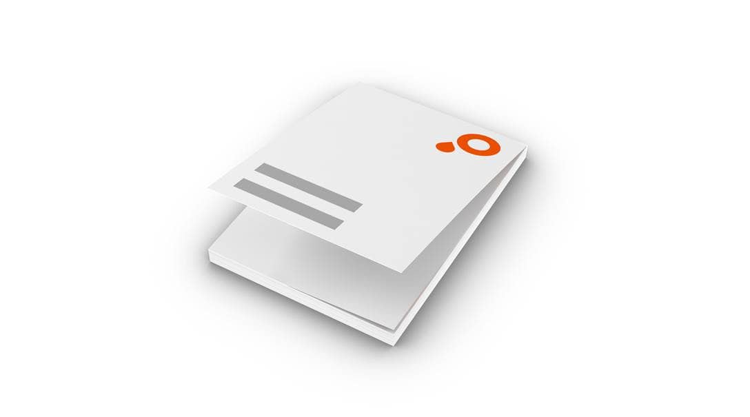 Produktbild Haftnotizen mit Umschlag Kopfoeffnung