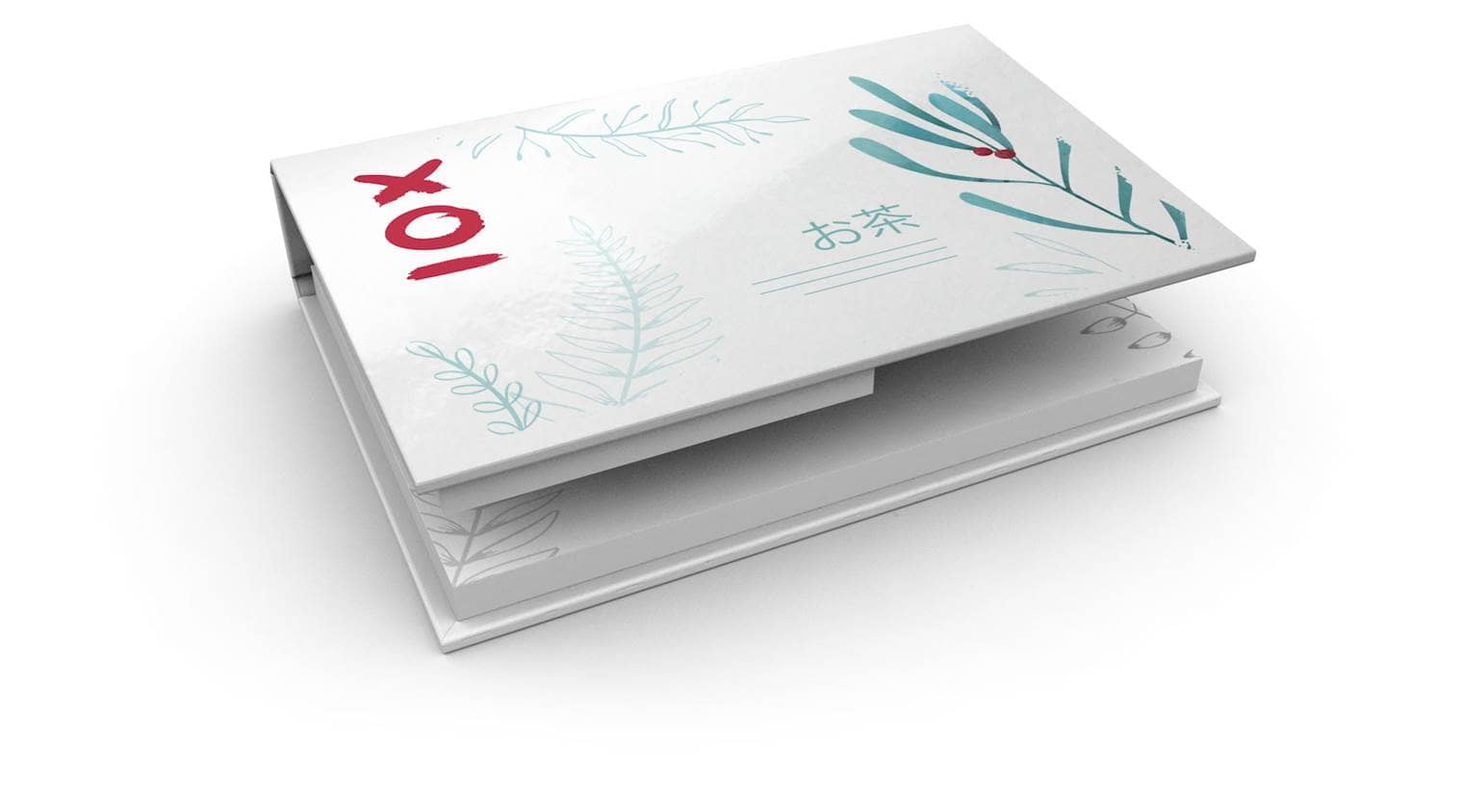 Produktbild Haftnotizen Umschlag mit Hardcover