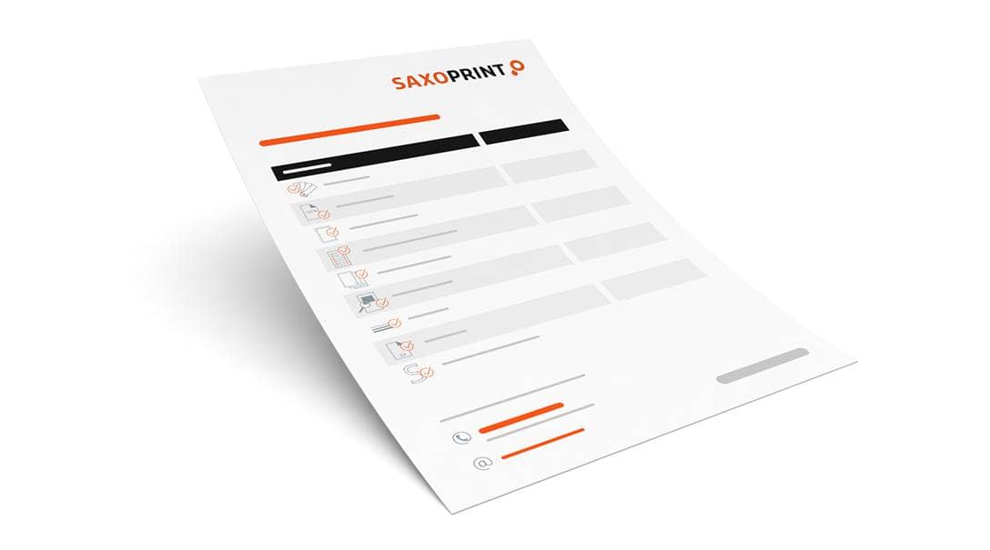 Checkliste zur Herstellung der perfekten Druckdatei