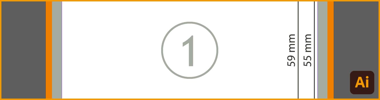 SAXOPRINT Druckvorlagen Illustrator Step 2